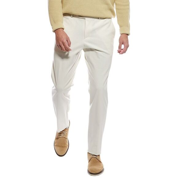 Hugo Boss MensGenius Slim Fit Pant, White